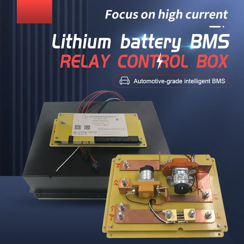 

BMS 6-9S 9S-25S 300A 320A Relay Bluetooth CAN RS485 Low-Speed Forklift RV Scooter Yachts Energy Storage Sprinkler High Current