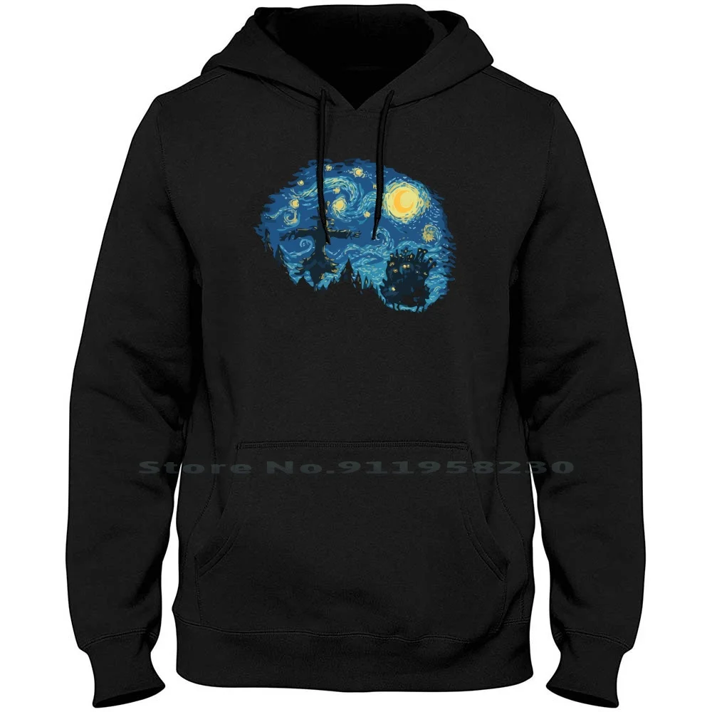 

Howl's Moving Night Men Women Hoodie Pullover Sweater 6XL Big Size Cotton Moving Night Nerd Howl Geek Owl Ny Funny Geek
