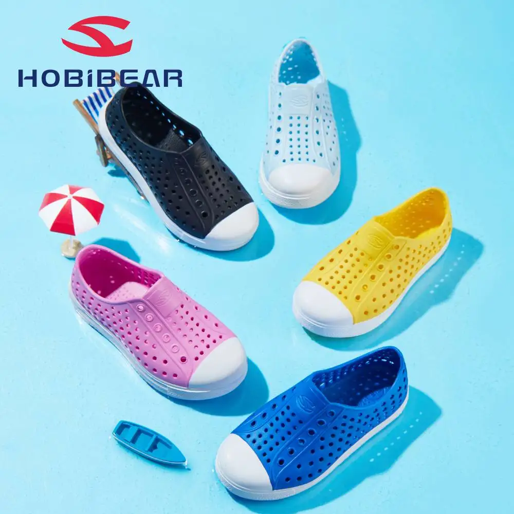 

New Summer Boys Girls Garden Clogs EVA Slip-On Sneaker Unisex Lightweight Kid's Water Shoes Flat Outdoor Beach Sandals for Child