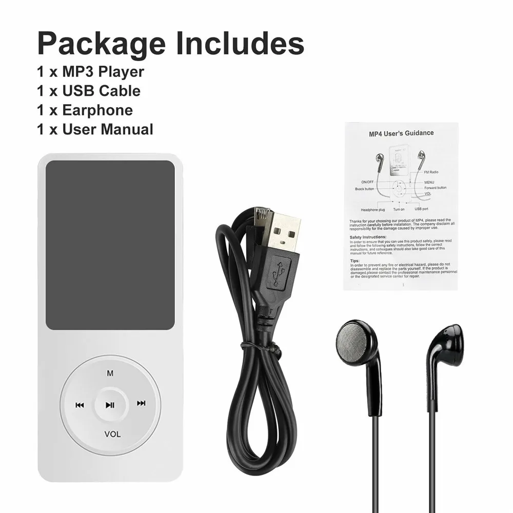 Multi-function16gb Mp3 плеер Hifi спортивные Музыкальные динамики Mini Mp4 Media Fm радио рекордер |