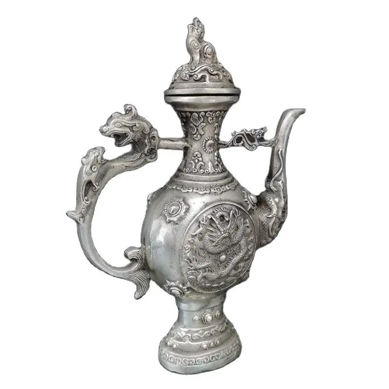 

Collection of Bronze Dragon pot decoration