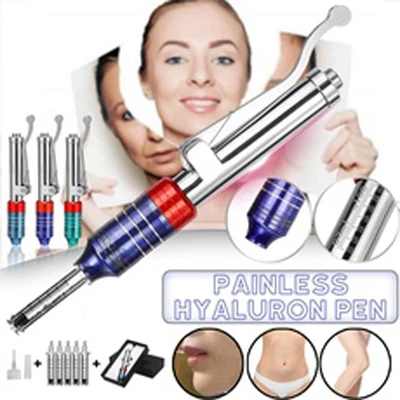 New Hyaluronique pen Hyaluronic Acid Guns No needle Injection Serum Atomizer Pen For Anti-wrinkle Skin Rejuvenation Lips Lifting
