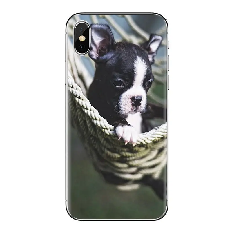 Бостон-терьер животные Собаки щенки силиконовый чехол для телефона LG G3 G4 мини G5 G6