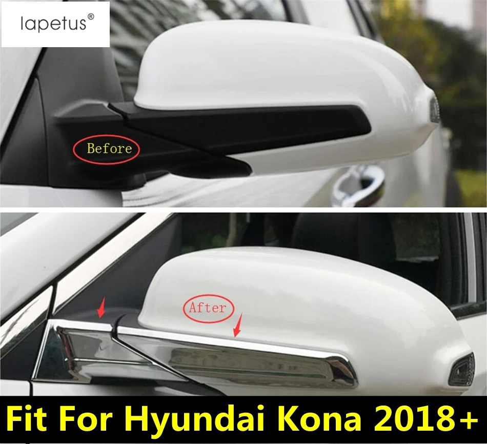 Зеркало заднего вида для Hyundai Kona 2018 2019 2020|Хромирование| |