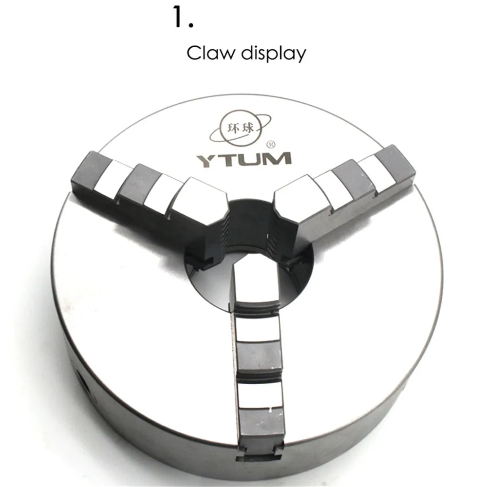 

3-х кулачковый токарный патрон 80 мм/100 мм/160 мм/200 мм, самоцентрирующийся зажим патрона для сверлильного фрезерного станка