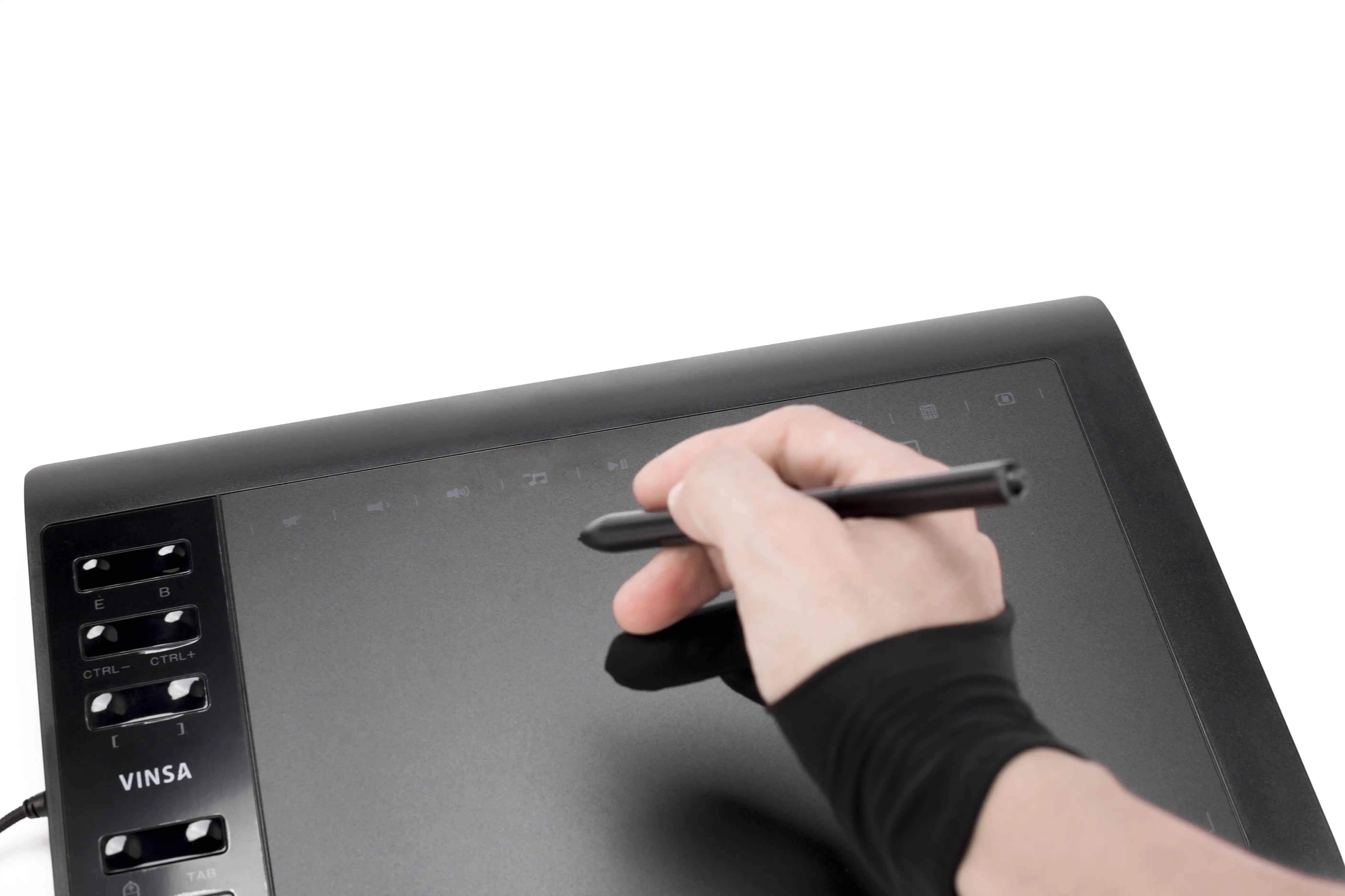 Профессиональный графический планшет для рисования VIN1060Plus 12 Экспресс-клавиш с