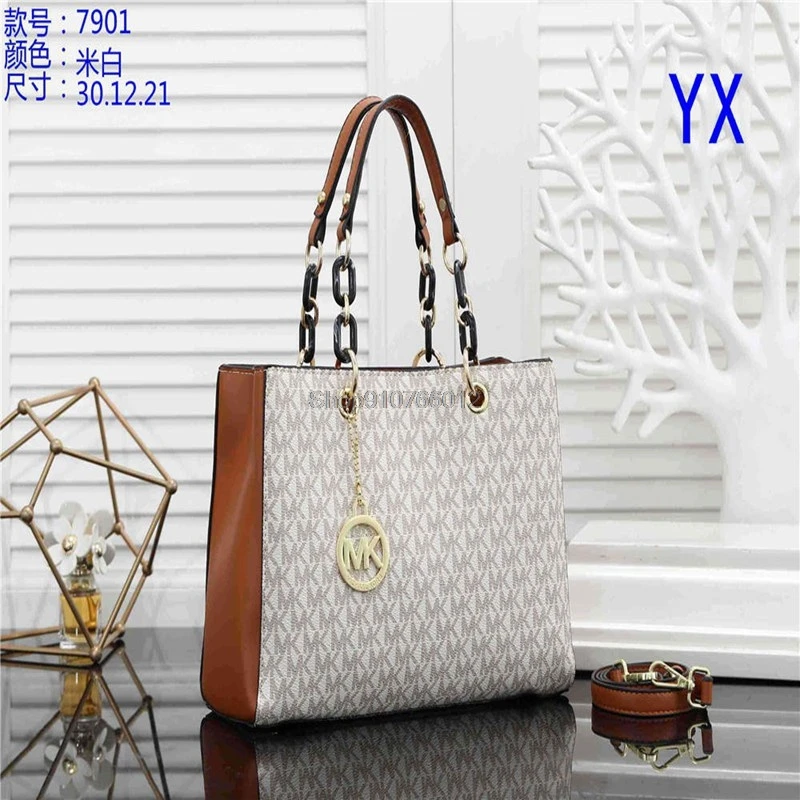 2021 Сумка-тоут от роскошного дизайнера бренда Michael kors MK-сумка через плечо для