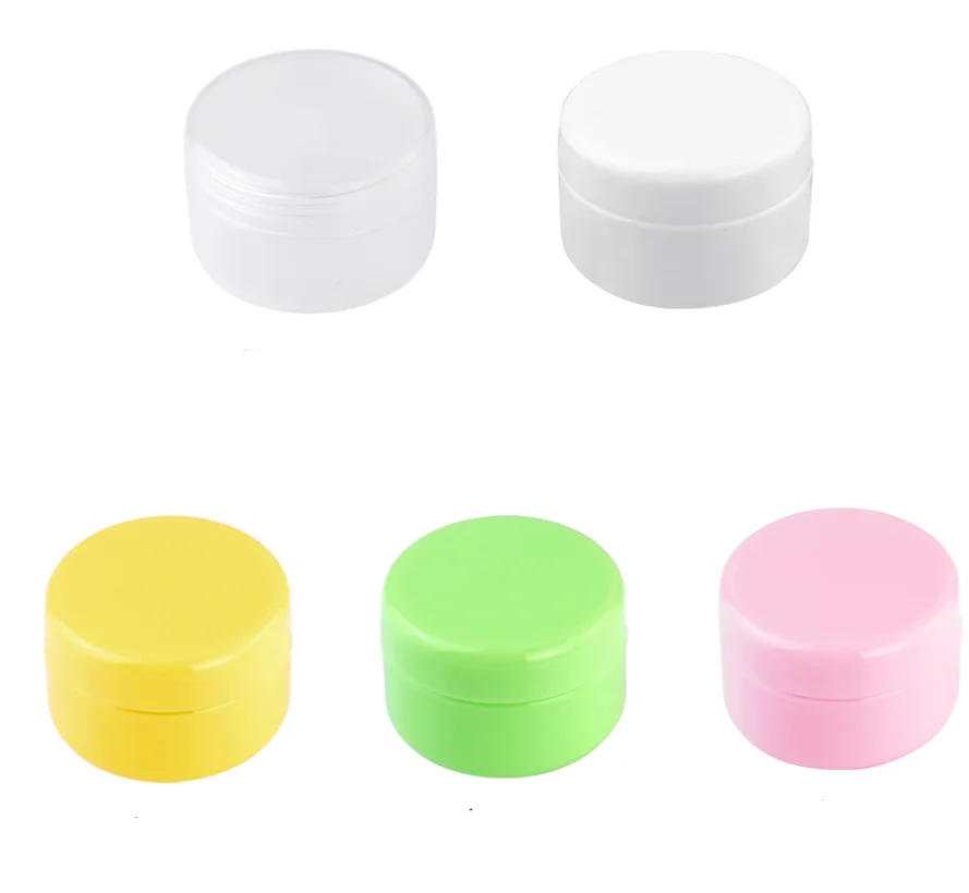 Пластиковая пустая банка для макияжа 1 шт. 20 г многоразовые флаконы дорожный