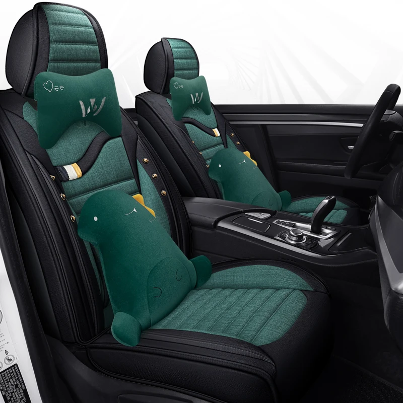 

Leather Black car seat cover For acura mdx zdx rl tl ilx rlx rdx nsx accessories