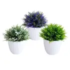 Лидер продаж, 1 шт., искусственный; В горшке Брекен для офисного стола, сцены, сада, свадьбы, вечерние, рождественского декора