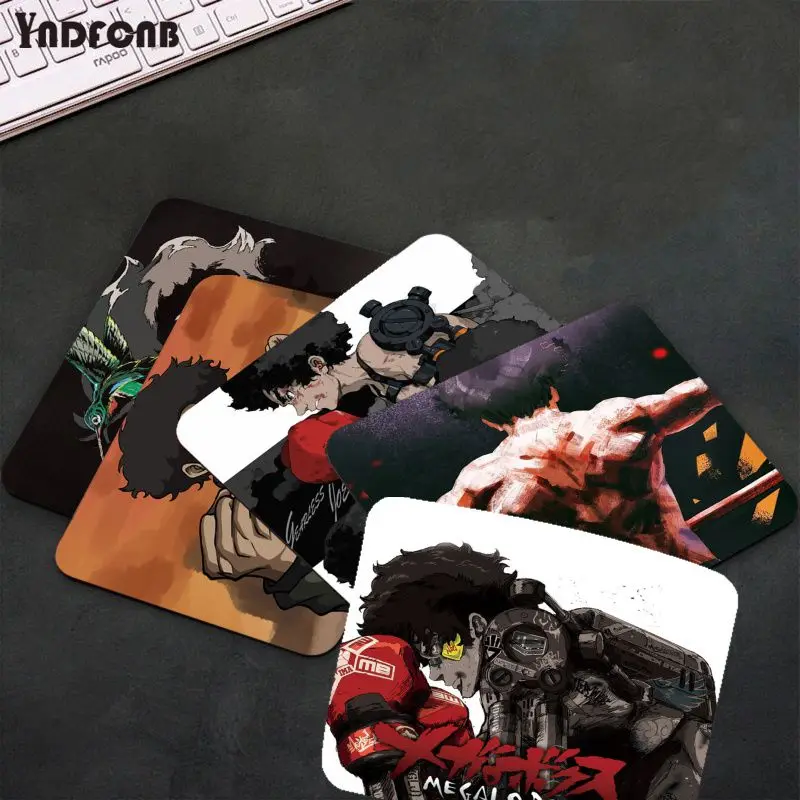 

YNDFCNB Vintage Cool Japanese Anime MEGALOBOX Laptop Gaming Mice Mousepad Top Selling Wholesale Gaming Pad mouse