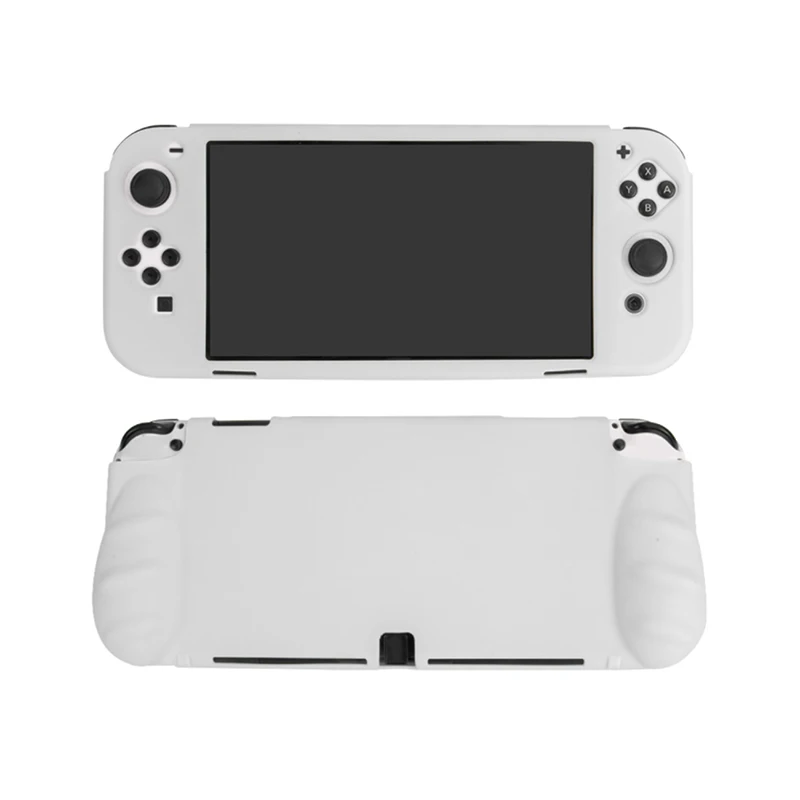 

For Nintendo Switch OLED Case Clear Slim Soft Heavy Duty Shockproof Cover NEW