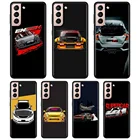 Чехол JDM Type R для Samsung Note 20 Ultra 10plus S20 S21 FE Ultra S21 S20 S10 S9 S8 Plus S10Lite S10e S7Edge
