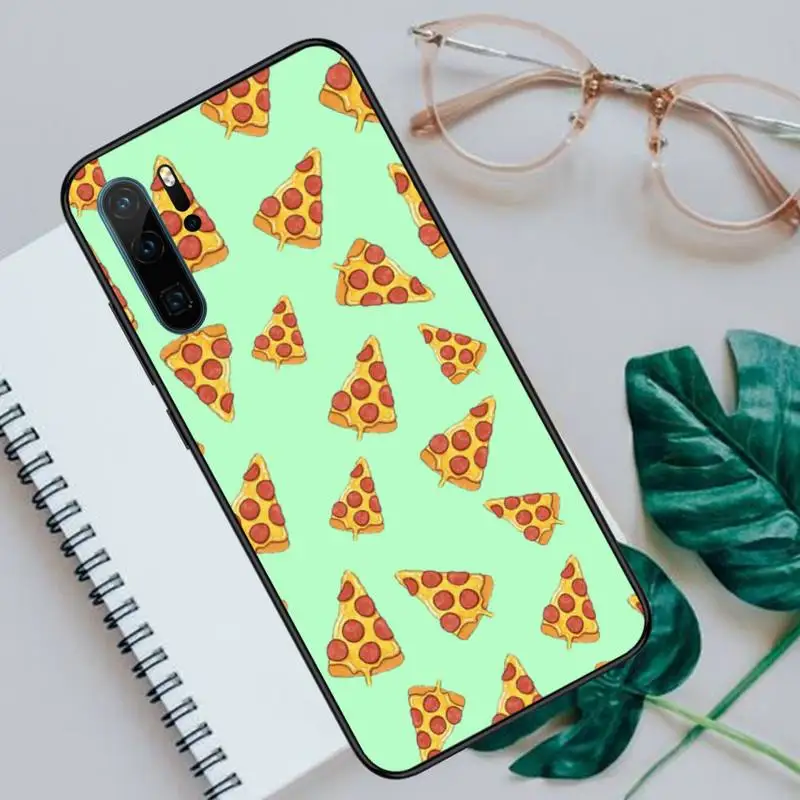 

Pizza French fries Doughnut food Phone Cases For Huawei honor Mate P 10 20 30 40 Pro 10i 9 10 20 8 x Lite Luxury brand shell