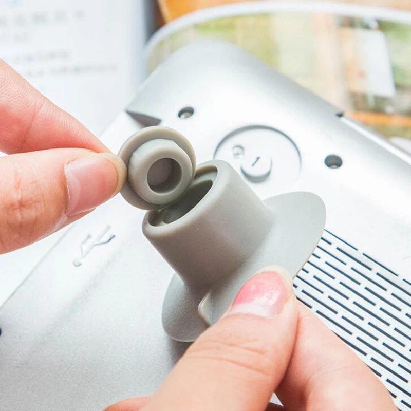 4 шт./лот аксессуары для ноутбука охлаждающая подставка ног ноутбука|Подставка