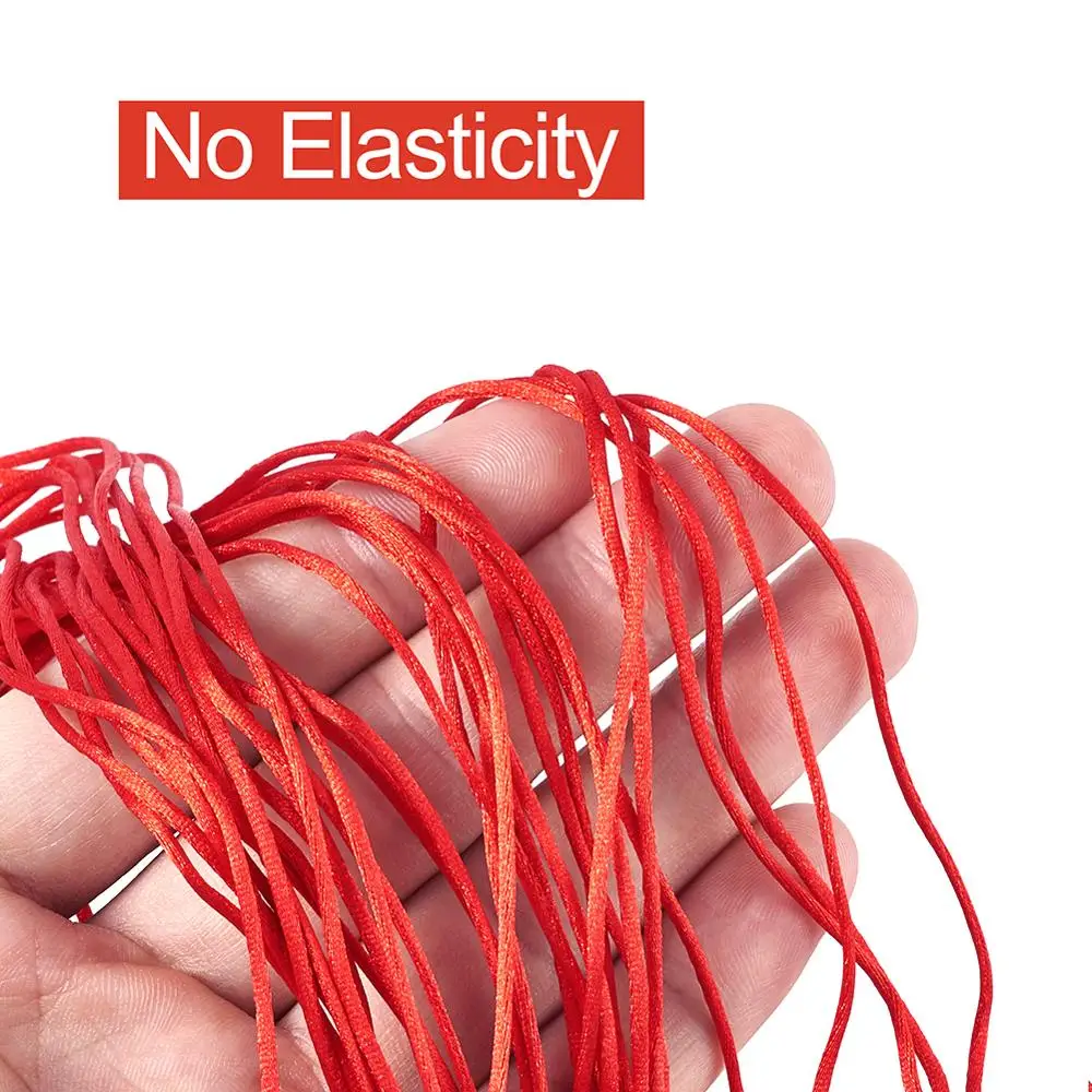 

1mm Nylon Jewelry Cord for Braided Jewelry Making DIY Bracelets Mixed Color, 20colors 10yards/color 200yards/set