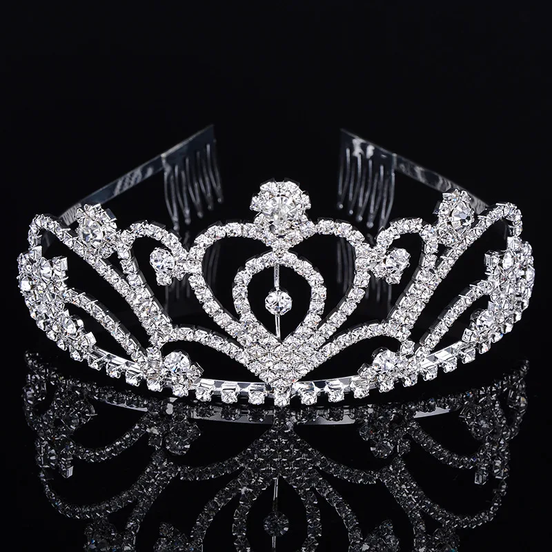 

European King size oversized love bride wedding crown crown wedding dress accessories banquet hair accessories wedding headdress