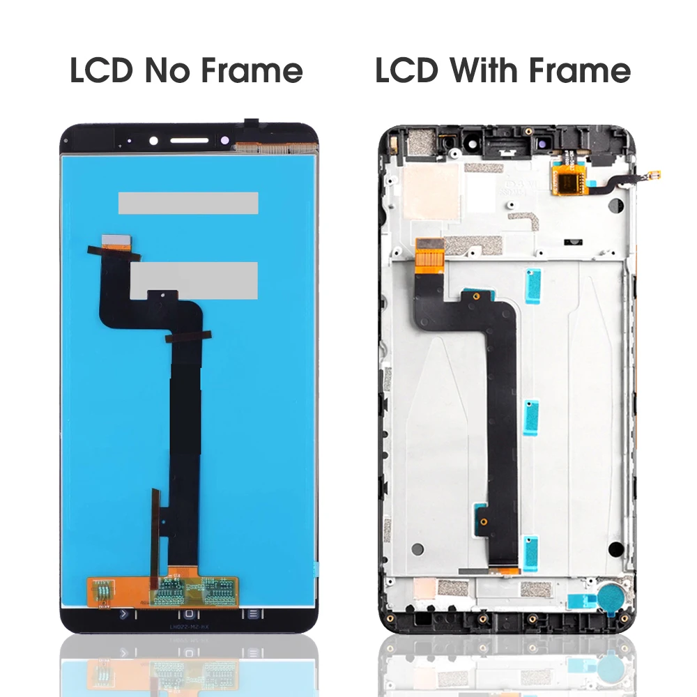 Original Screen For Xiaomi Mi MAX 2 LCD Display Touch Digitizer Assembly With Frame Max2 | Мобильные телефоны и