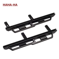 cnc aluminum side step board rock sliders rails pedal for 16 rc crawler car axial scx6 jeep jlu 4wd wrangler upgrade parts