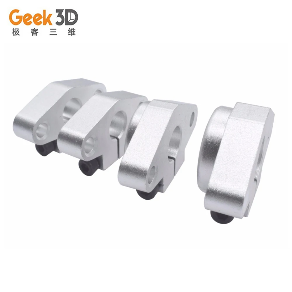 3D принтер SHF8 SHF10 SHF12 SHF16 Опора стержня подшипника для 8 мм 10 12 16 круглый прямой