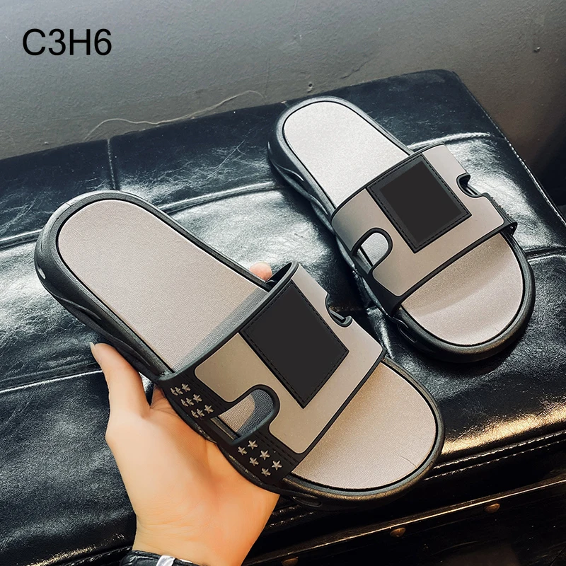 

Beach Non-slip Casual Slippers Luxury Brand Fashion Outdoor Sports Shoes Big Size HotMen's Sandals Summer Soft High Quality