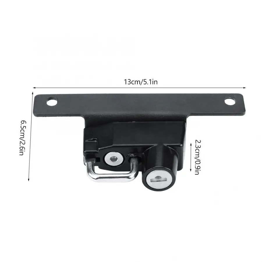 Мотоциклетный левый боковой замок на шлем из сплава крючок для R Nine T моделей 2014 2015