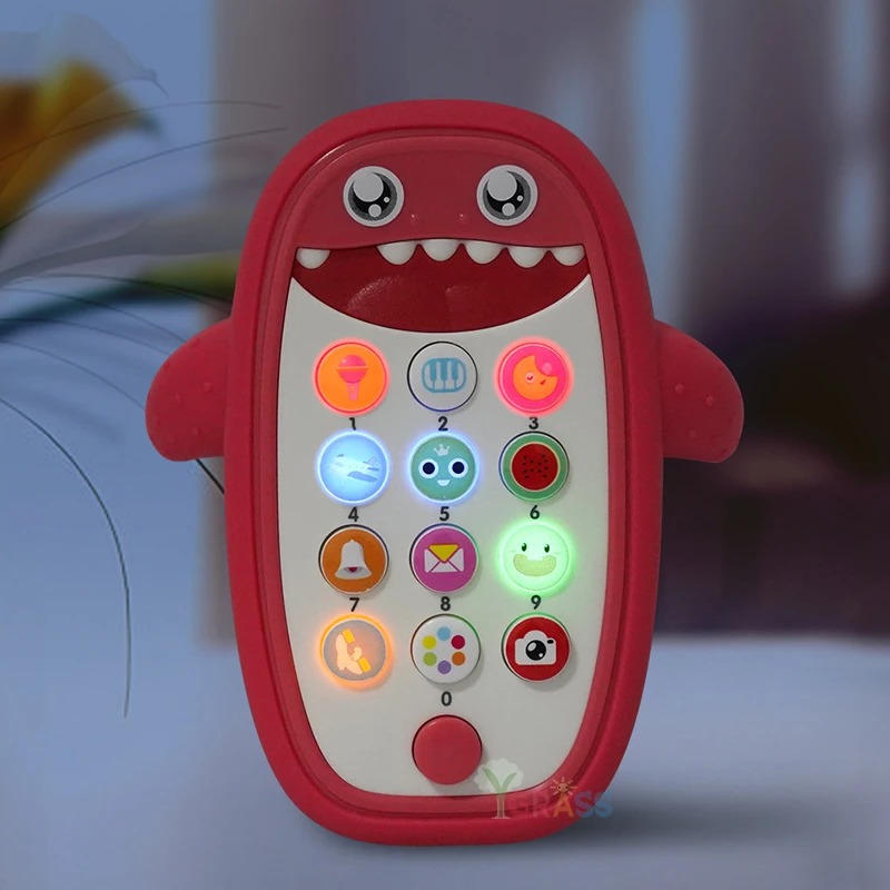 Детский телефон игрушка Дети умный экран мобильный головоломка раннее