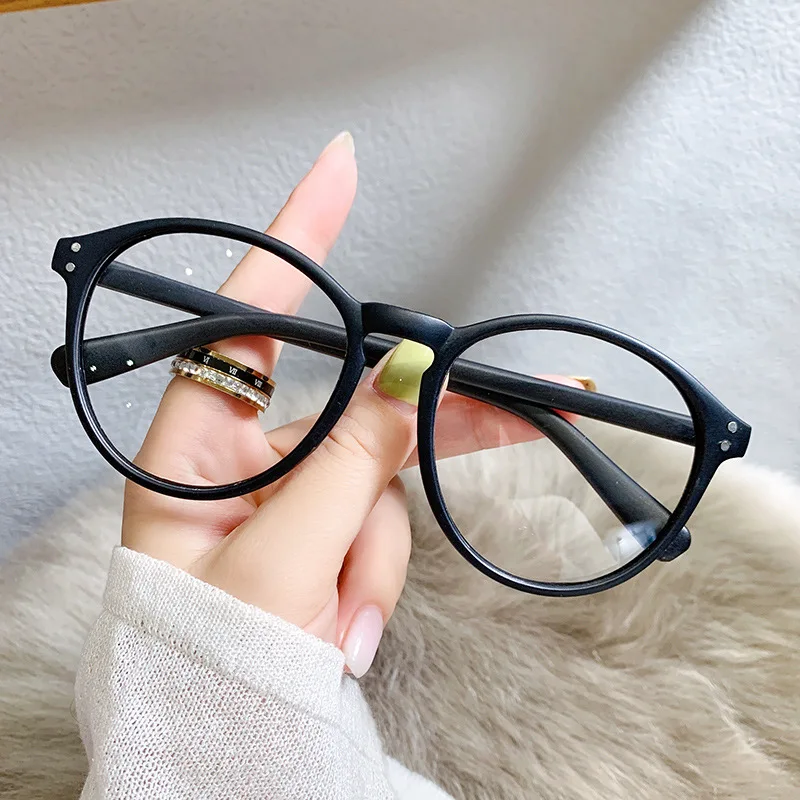 

2021 New Fashion Women Eyewear Retro Myopia Men Eyeglasses Frame Trend Optical Computer Universal Transparent Eye Glasses