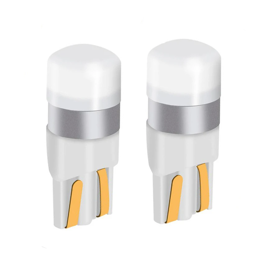 

2 шт. 3030 SMD 350LM светодиодный 10 W5W Светодиодная лампа для чтения автомобиля, купольная дверь автомобиля, строгий белый свет 6000K 12V