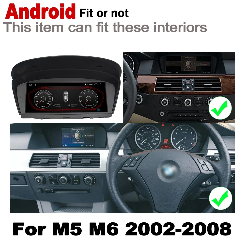 2 Din Автомобильный мультимедийный плеер для BMW 5 серии E39 1995 ~ 2003 радиоприемник Android
