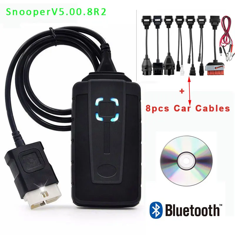 Snooper V5.008 R2 программного обеспечения диагностический инструмент для автомобилей