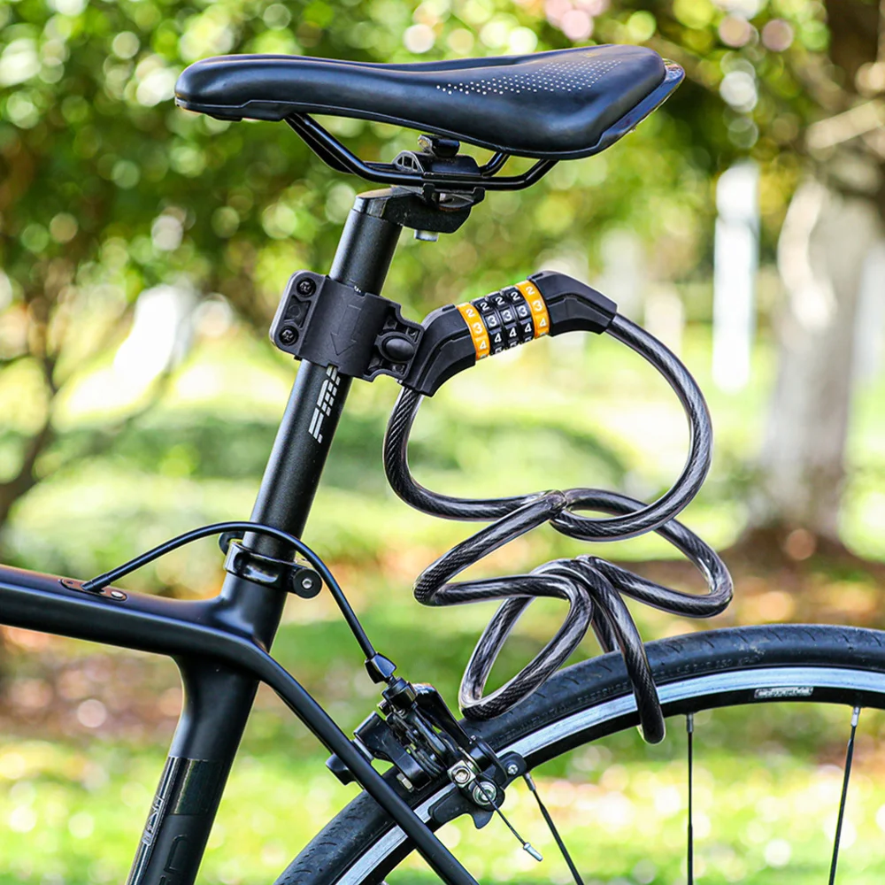 

1Pc Bike Password Lock Mountain Bike Cable Lock Lock Tool