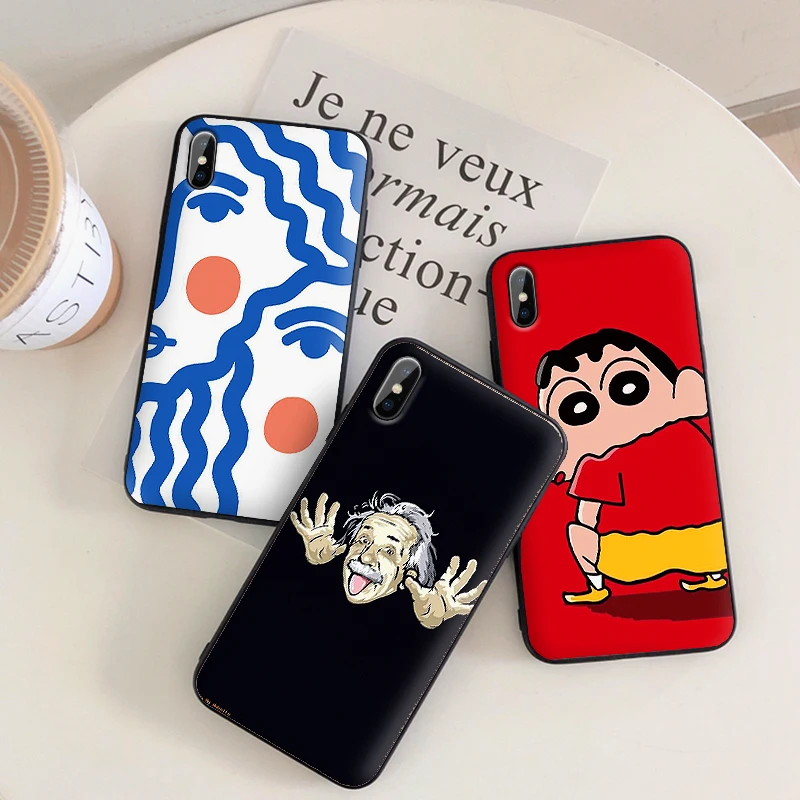 funny art Luxury Case For Samsung Galaxy S8 S9 S10 S10E cover S 8 9 10 Plus s7 s6 edge Shockproof Bumper etui caracasa fundas | Мобильные
