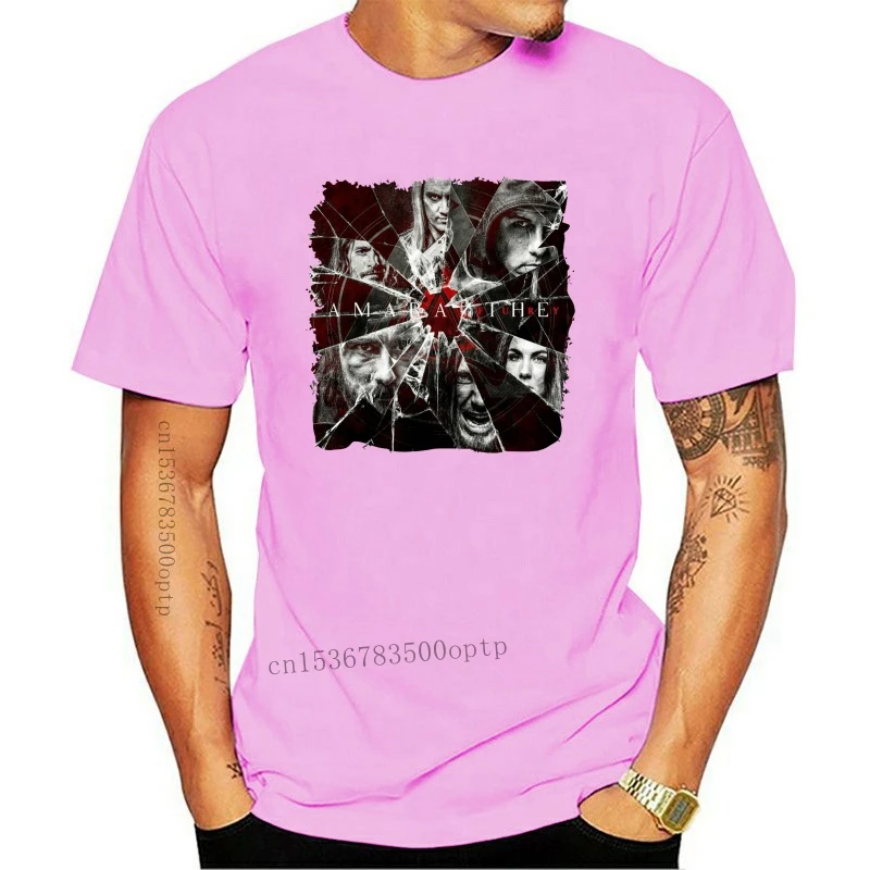 

Новая мужская футболка Amaranthe World Tour w Dates, размер S-to-XXL, 2021