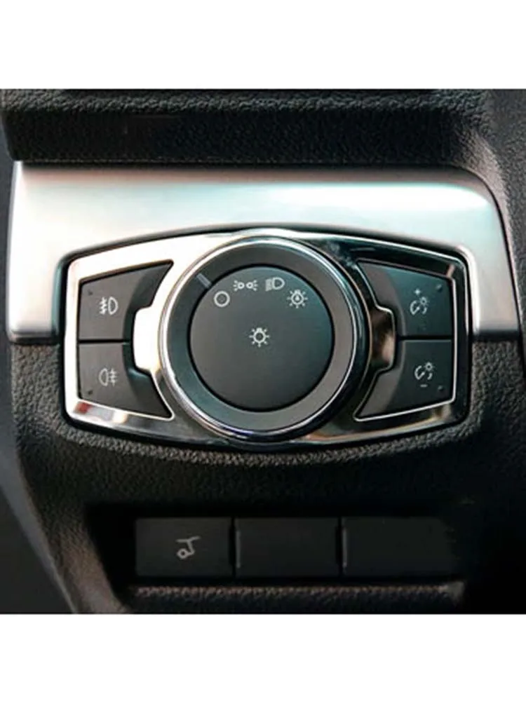 Накладка на кнопку переключателя фары для Ford Explorer 2016 2017 аксессуары интерьера