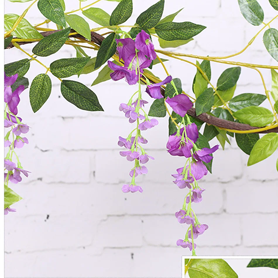 Фальшивые полоски с цветами свадебное украшение для дома|Украшения своими