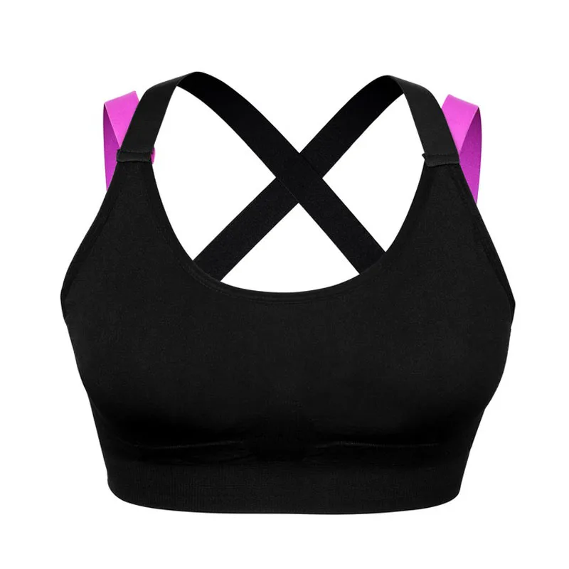 

Fitness Yoga Sports Bra For Running Gym,Women Padded Breathable Seamless Yoga Top Athletic Sports Bra Top
