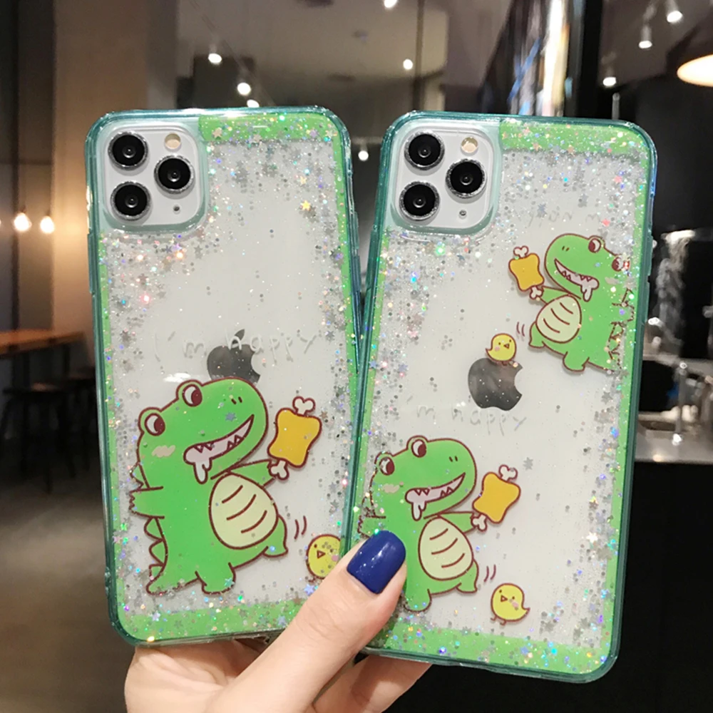 Роскошный блестящий чехол для телефона Apple iPhone X XR XS 11 Pro Max 8 7 6S 6 Plus мягкий
