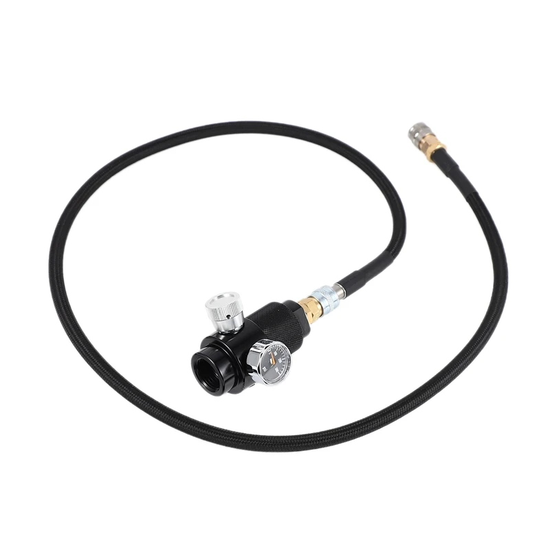 Регулятор с 100 см SLP FLEX Remote Hose Line 0 200 Psi Для HPA Co2 Tank Cylinder|Масляный всасывающий насос| |