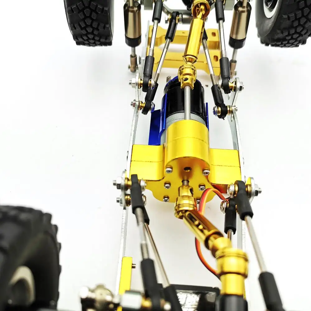 Приводной вал hobbyline для WPL B1 B16 B24 B36 C1 C24 C34 Q60 Q61 Q65 MN 90 RC запчасти автомобилей золото |