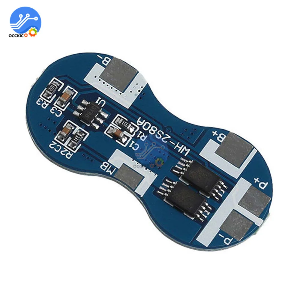 BMS 2S 4A 7 4 V 18650 Защитная плата зарядного устройства для литиевой батареи Smart PCB