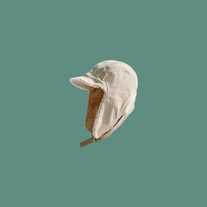 Зимняя Вельветовая бейсболка с ушками шапка-бомбер русские шапки женская