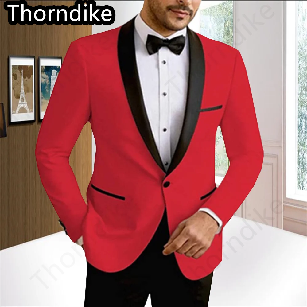 Мужской Блейзер Thorndike облегающий смокинг для мужчин дешевый мужской костюм