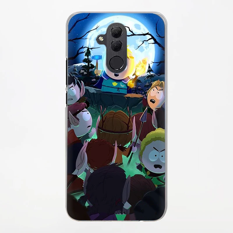 T4 EWAU аниме Southpark силиконовый матовый чехол для телефона huawei Y7 Y9 Prime mate 10 20 30 Lite Pro Nova 2i 3 3i 4 5i - Цвет: T4