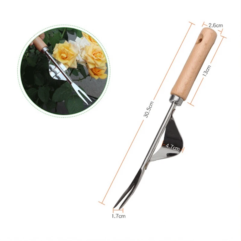1 шт. многофункциональные небольшие садовые инструменты маленькая копка вилка