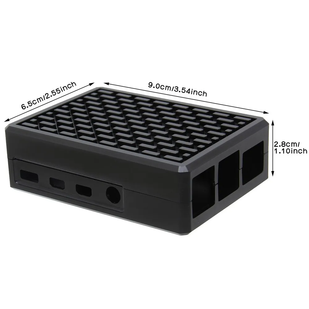 Чехол для Raspberry Pi 4 металлический чехол из алюминиевого сплава только Model B - купить