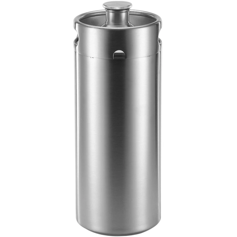 4L нержавеющая сталь садовник мини бочонок пивной герметичная верхняя крышка