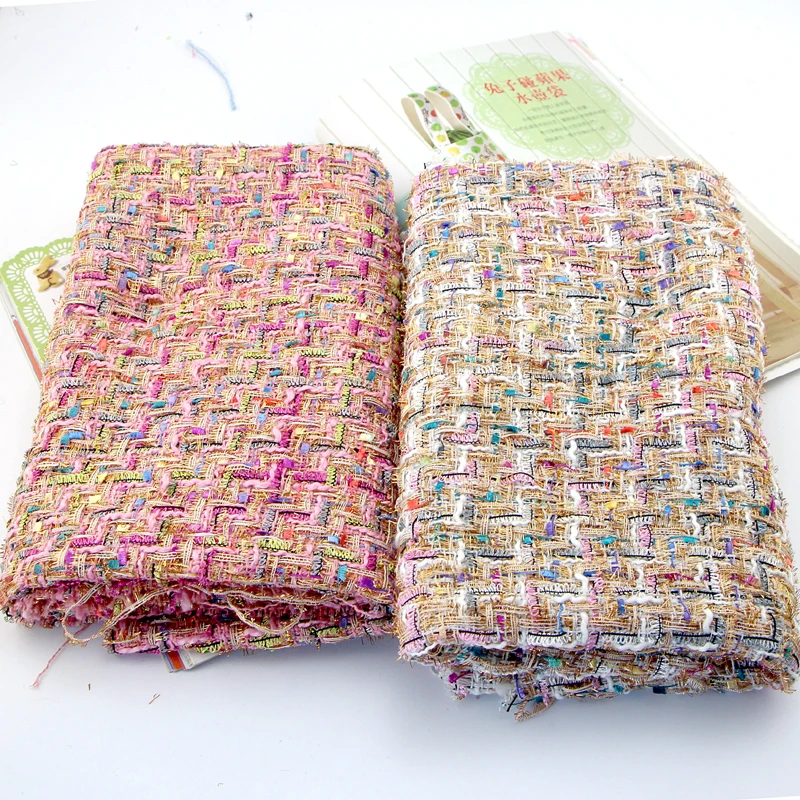 50*145 см Высококачественная Изысканная популярная Золотая шелковая тканая