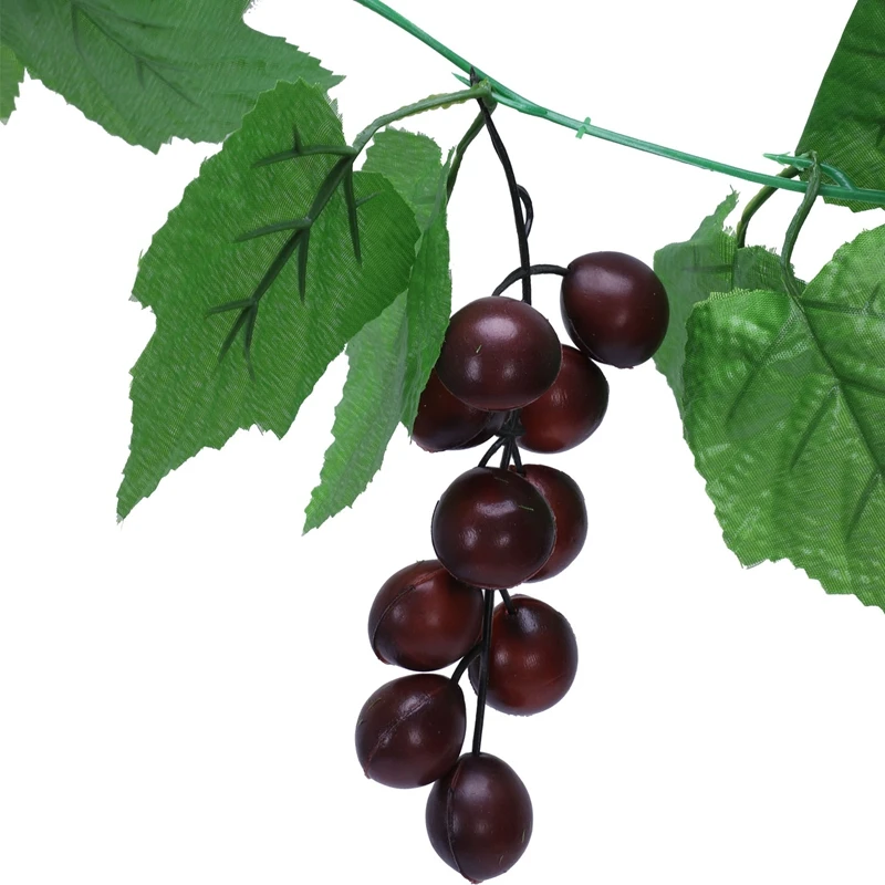 Украшение дома Виноградная лоза искусственные 2 4 м зеленый | Дом и сад