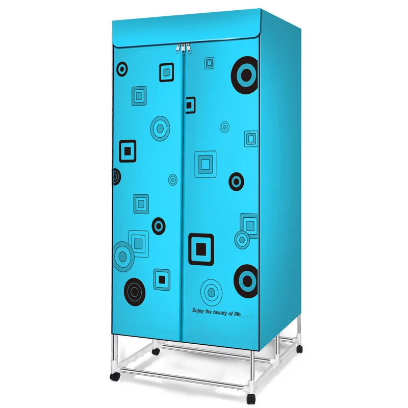 

Portable Electric Clothes Dryer Folding Mini Travel Quick Drying Rack Clothes Warm Air Baby Cloth Dryer Wardrobe Storage Cabinet